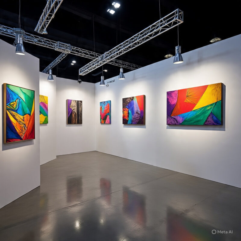 stall design and fabrication company in india expomart greater noida
