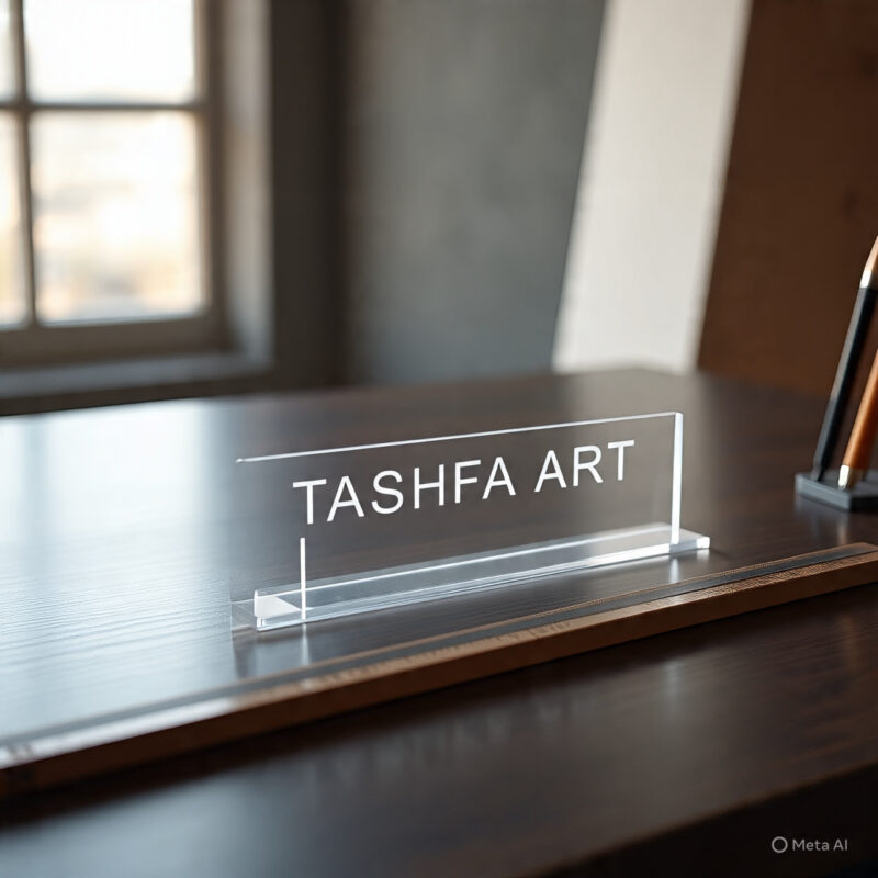 Best office name plate acrylic vendor in delhi