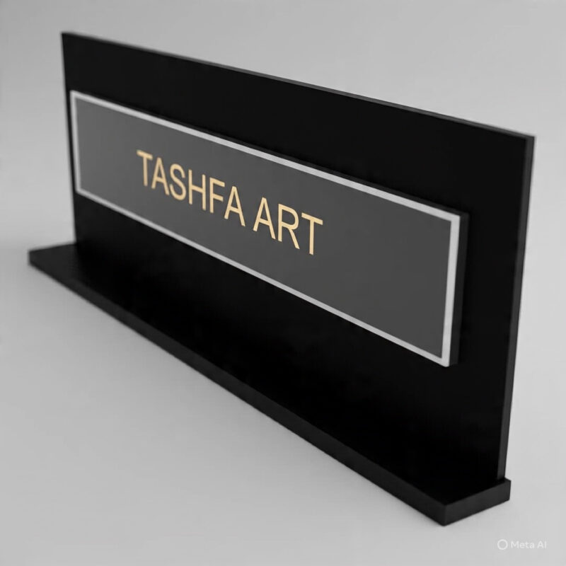 Best office name plate acrylic vendor in delhi