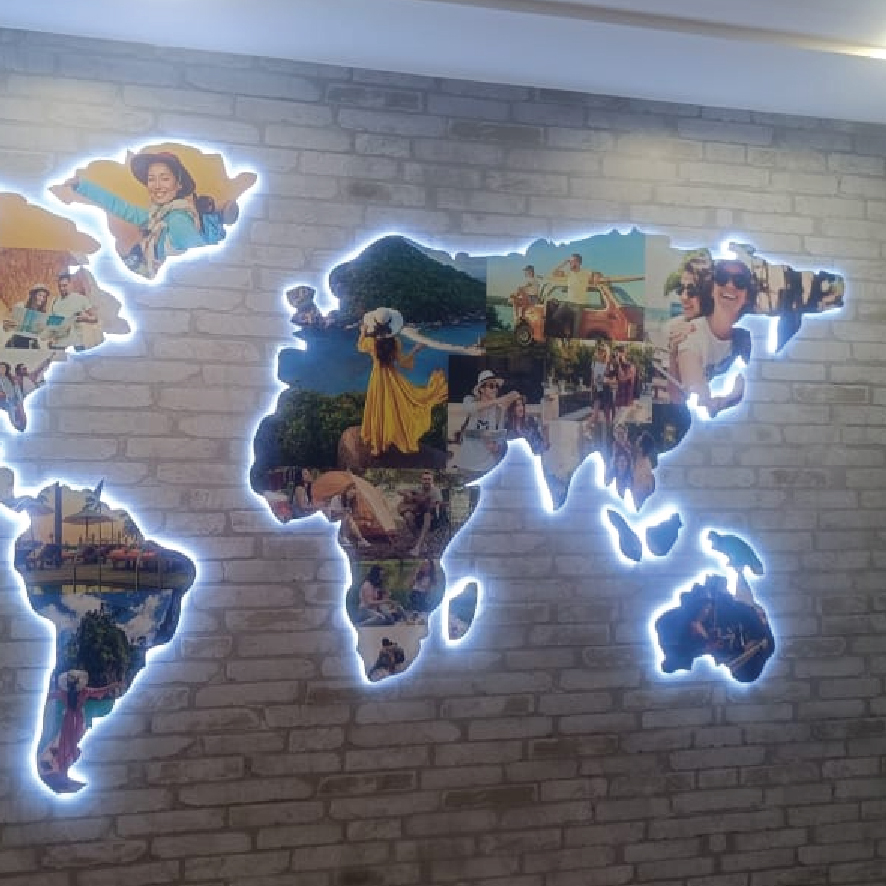 Brand History Wall Signage