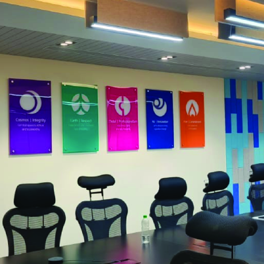 Brand History Wall Signage