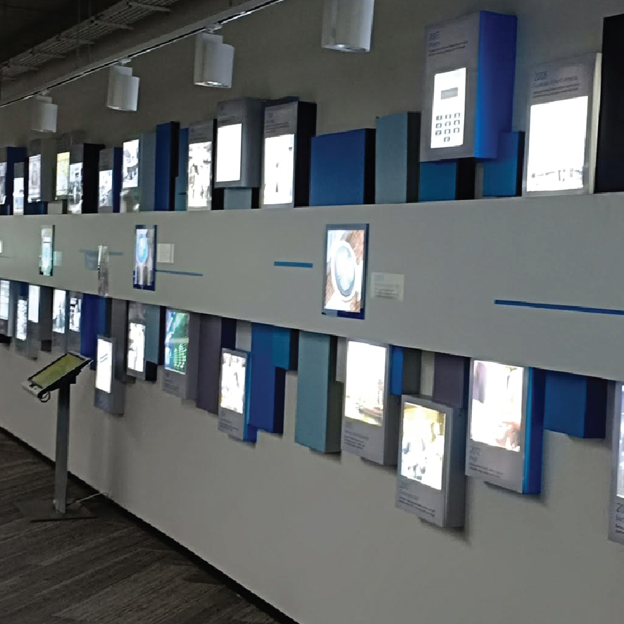 Brand History Wall Signage