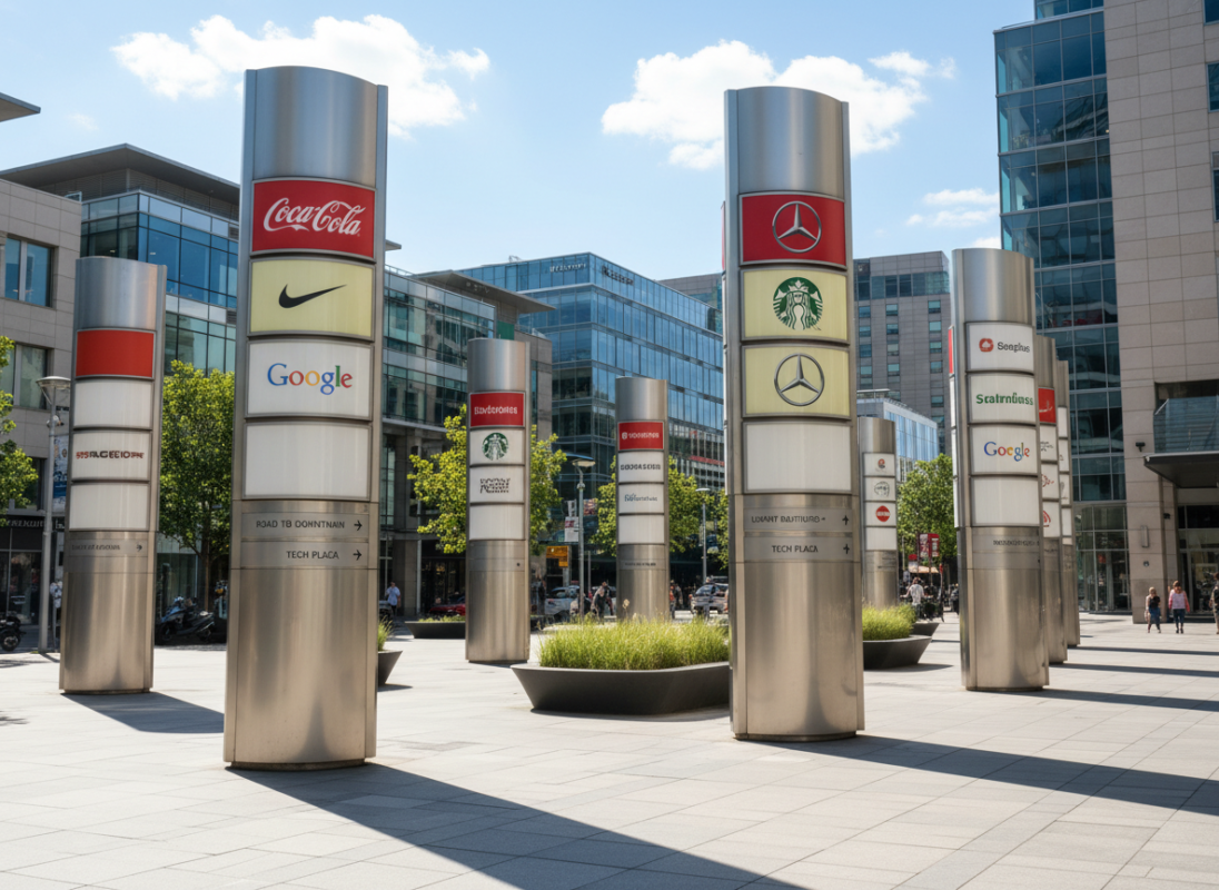 pylon totem sign board manufacturers in india