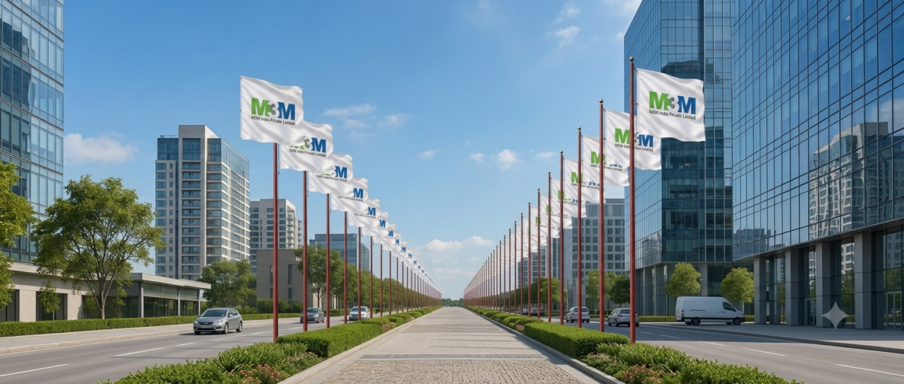 Pole Branding Flag Sigange Greater Noida India